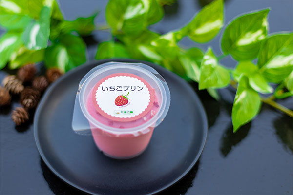 いちごプリン